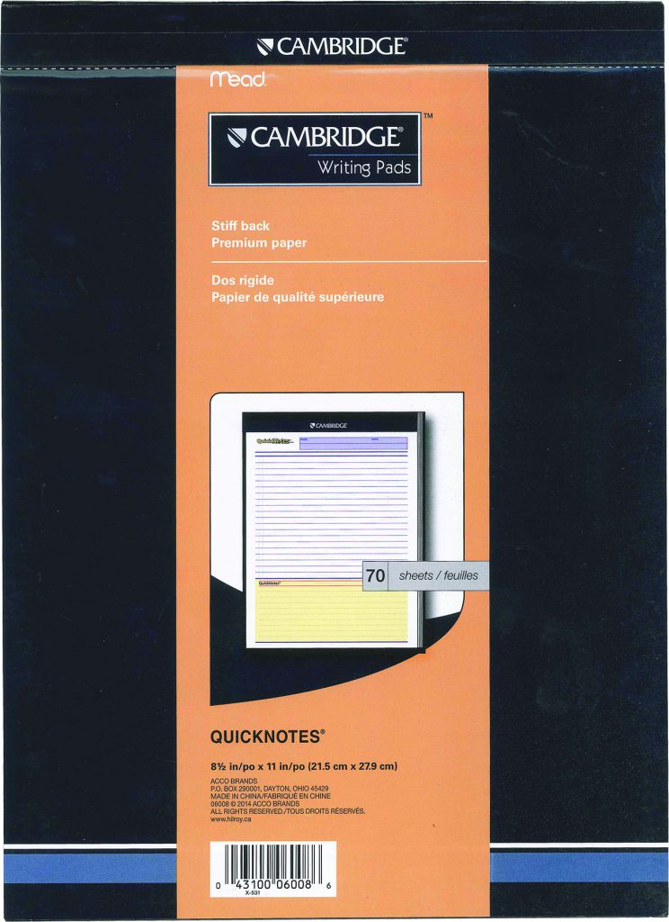 Writing Pads & Tablets Products ACCO Canada