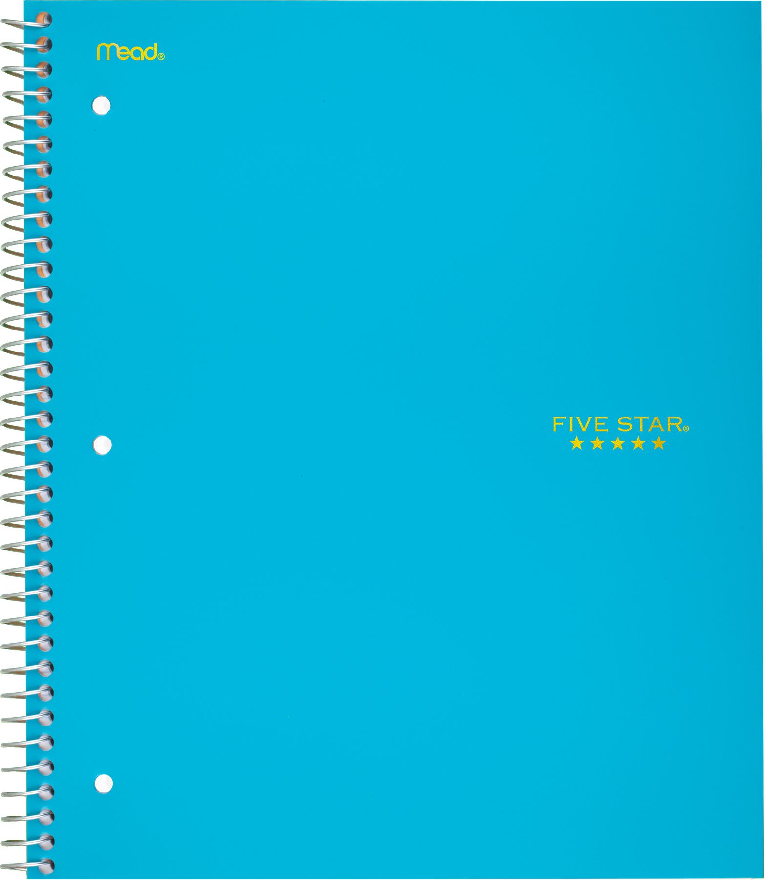 Five Star Wirebound, 1Subject Notebook, 11" X 8.5", 100 Sheets, Trend