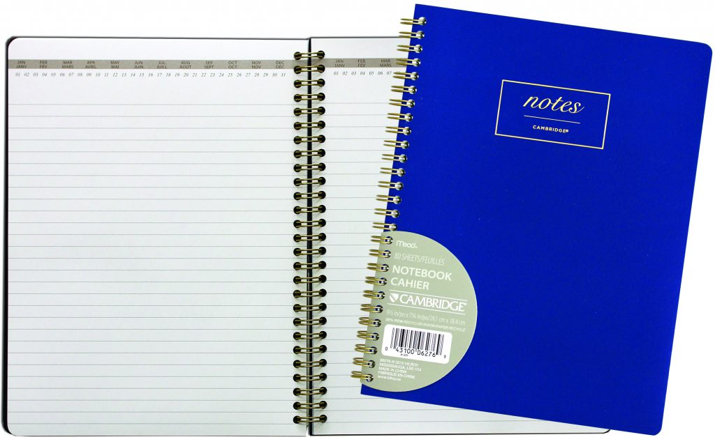 Cambridge® Workstyle Wirebound Business Notebook ACCO Canada