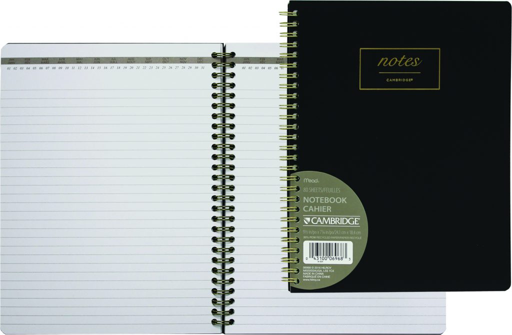 Cambridge® Workstyle Wirebound Business Notebook ACCO Canada