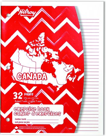 Hilroy Cahier Canada Core+ à reliure cousue - ACCO Canada