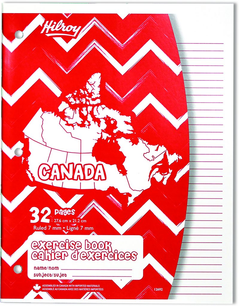 Hilroy Core+ Canada Stitchbook ACCO Canada