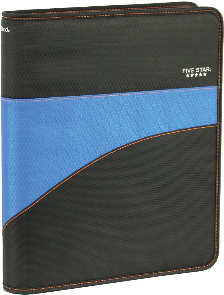 Five Star 1.5Inch Zipper Binder ACCO Canada