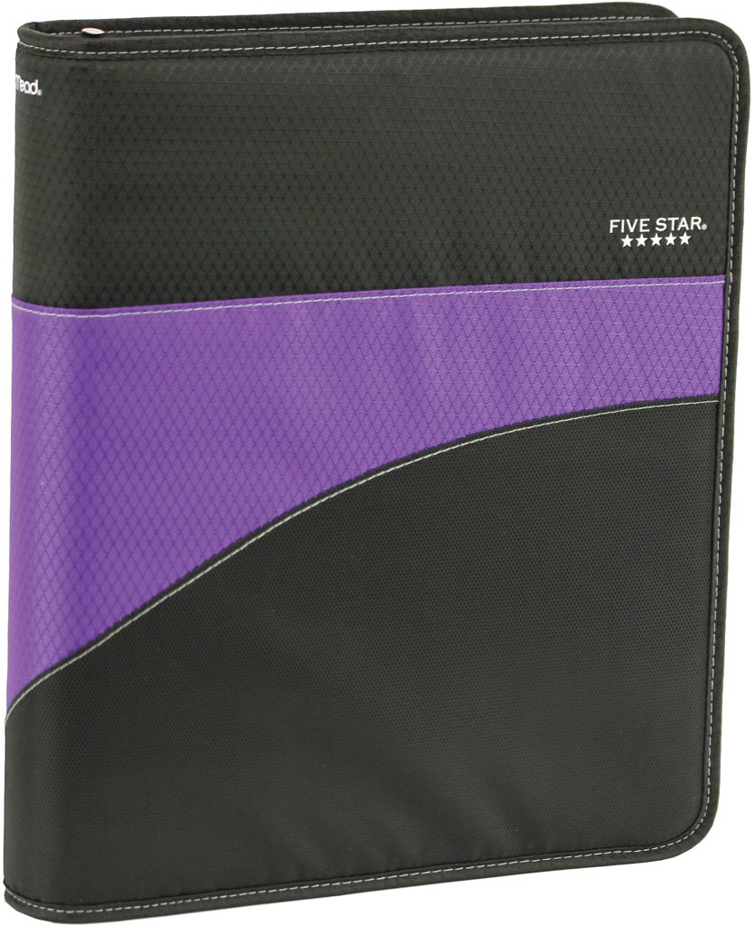 Five Star 1.5Inch Zipper Binder ACCO Canada