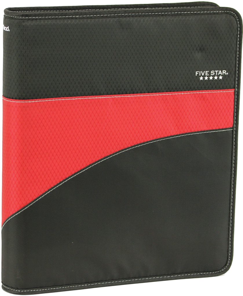 Five Star 1.5Inch Zipper Binder ACCO Canada