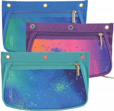 Five Star Sytle Zipper Pencil Pouch - ACCO Canada