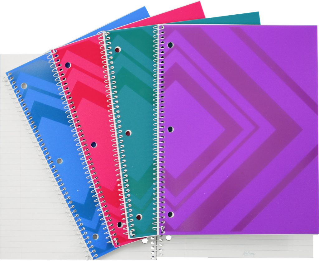 Poly Zip Notebook Hilroy 400pg Poly Notebook - ACCO Canada