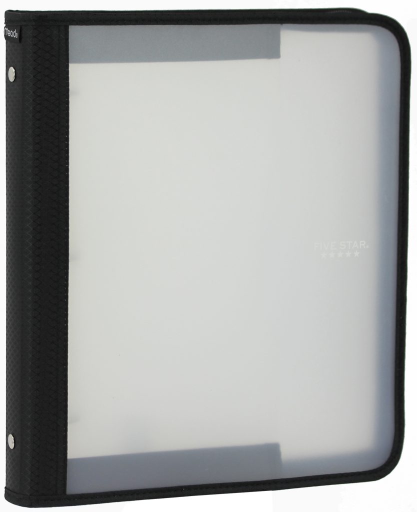Poly Zip Notebook Five Star 1.5-Inch Poly Zipper Binder - ACCO Canada
