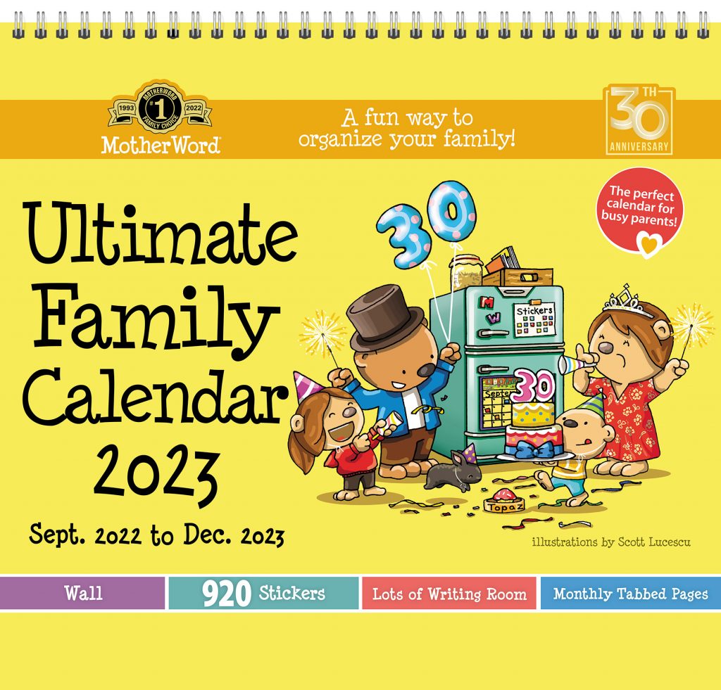 Motherword® Ultimate Family Calendar Small ACCO Canada