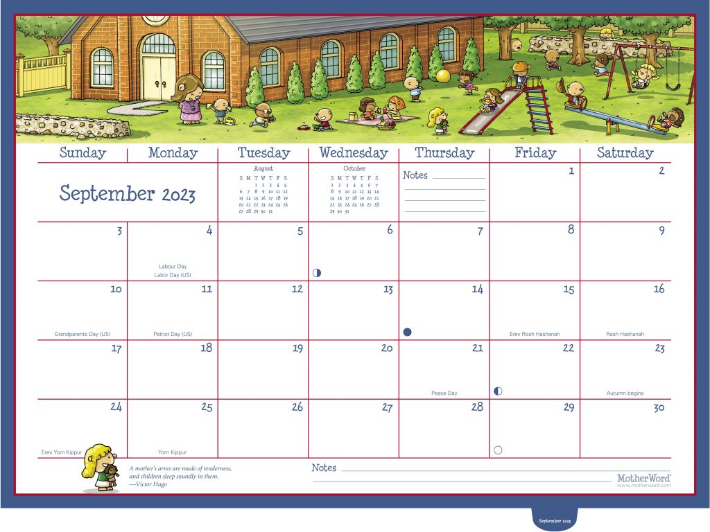 Motherword® Ultimate Family Large Calendars (Deluxe Version) ACCO Canada