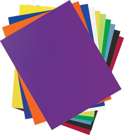 colored poster board