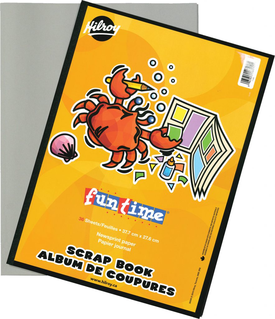 Funtime Scrapbook, 15x11Inch, NewsprintSheets, 36Sheet ACCO Canada