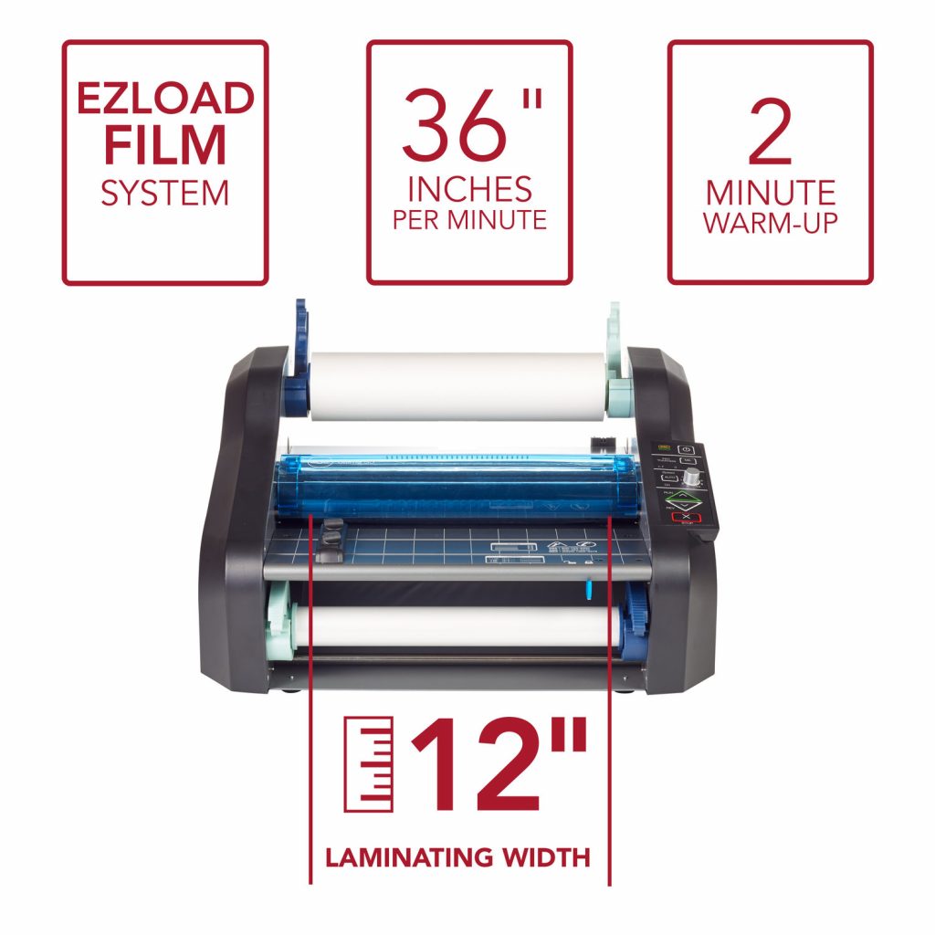 Gbc Ultima 35 Ezload Thermal Roll Laminator 12 Max Width 1 Min Warm Up Acco Canada 0040