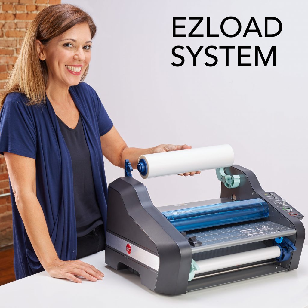 GBC Ultima 35 EZload Thermal Roll Laminator, 12" Max. Width, 1 Min Warm