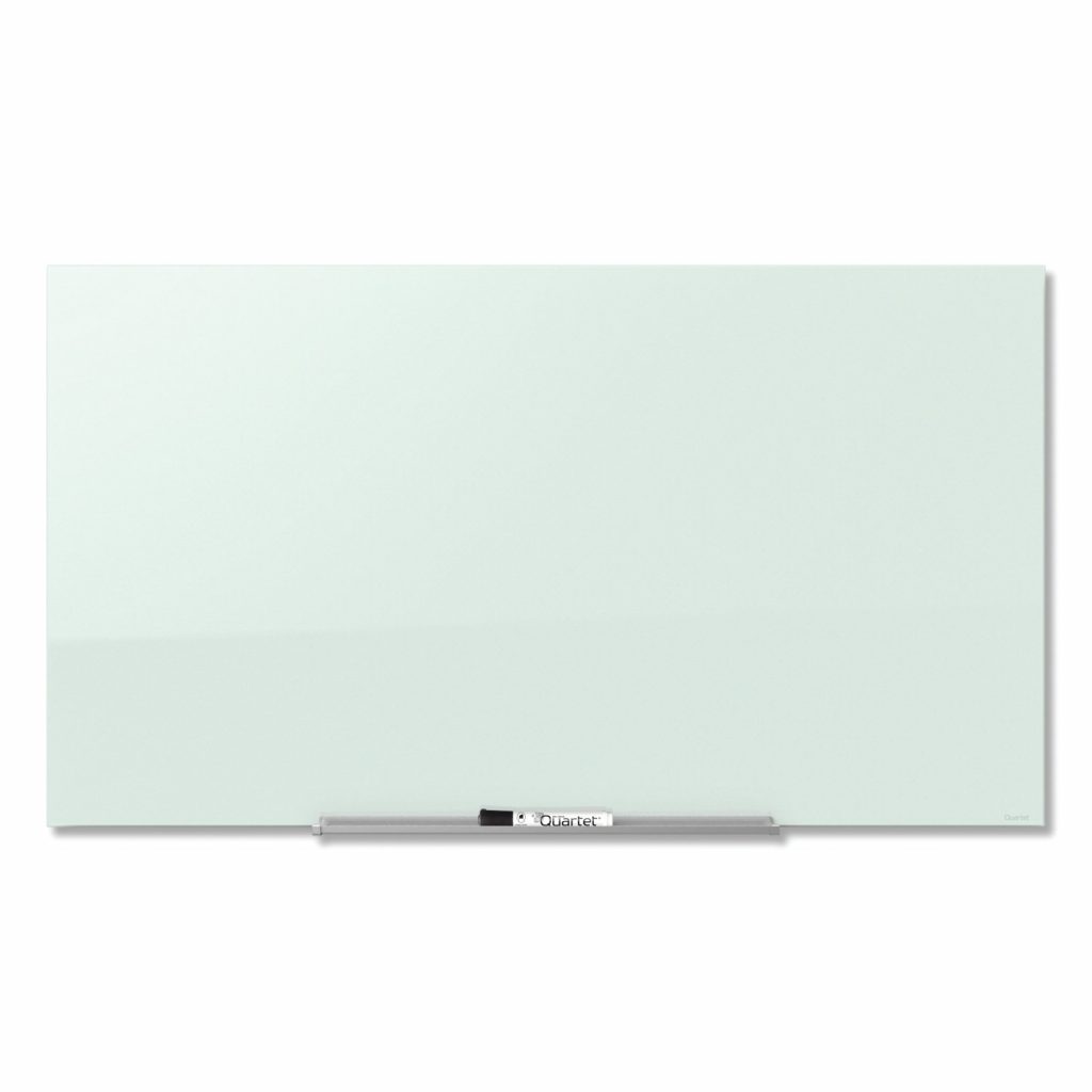 Quartet® InvisaMount™ Glass DryErase Board, 50" x 28" ACCO