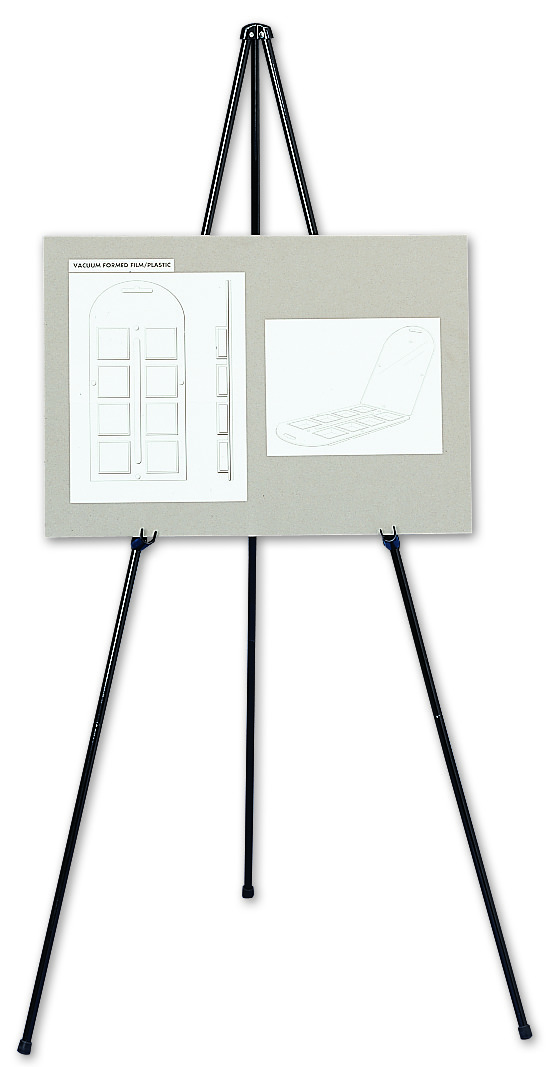Quartet Heavy-Duty Instant Easel, 63, Supports 10 lbs., Tripod