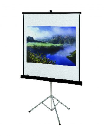 Quartet® Portable Tripod Projection Screen, 70