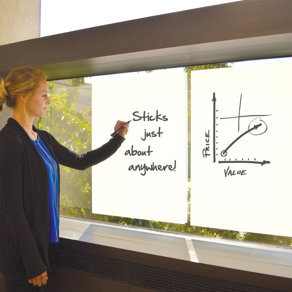 Quartet® Anywhere™ Static DryErase Sheets, 15 Sheets ACCO Canada
