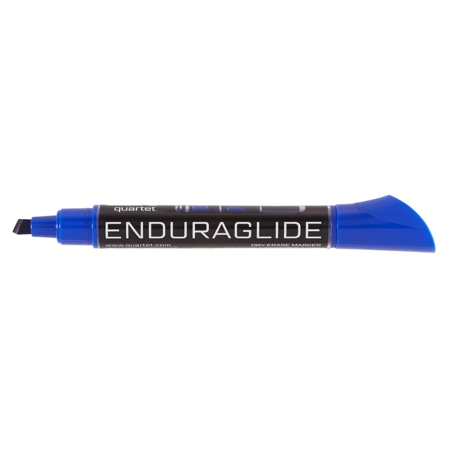 Quartet® EnduraGlide® DryErase Markers, Chisel Tip, Blue 12/Box ACCO