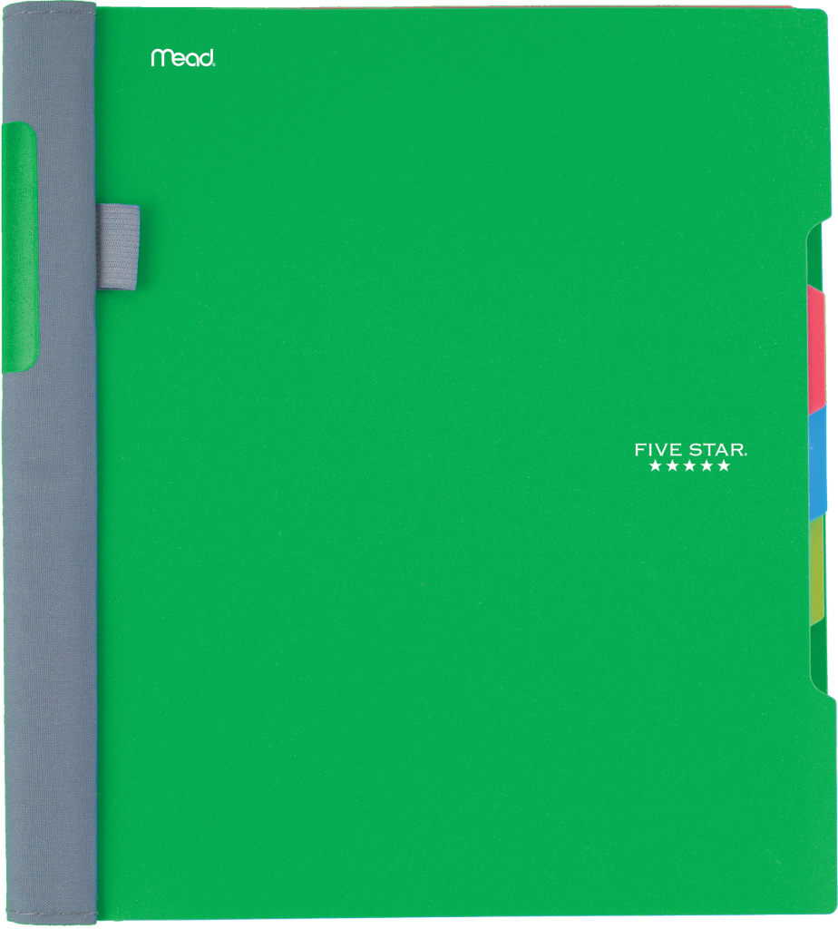 FIVE STAR ADVANCE 3SUBJECT NOTEBOOK, 101/8" X 11", 150 SHEETS ACCO