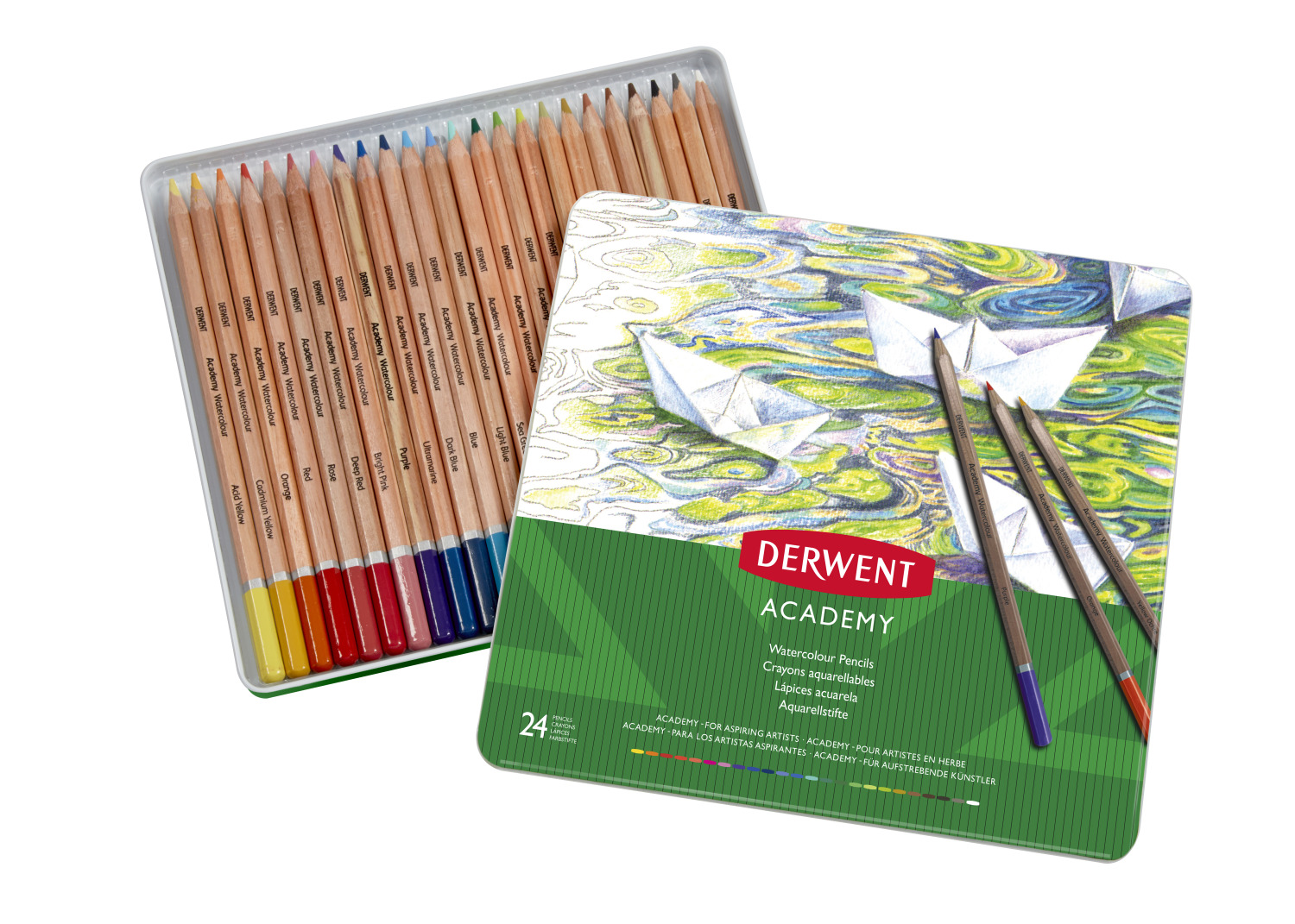 Derwent® Watercolor Pencil Set