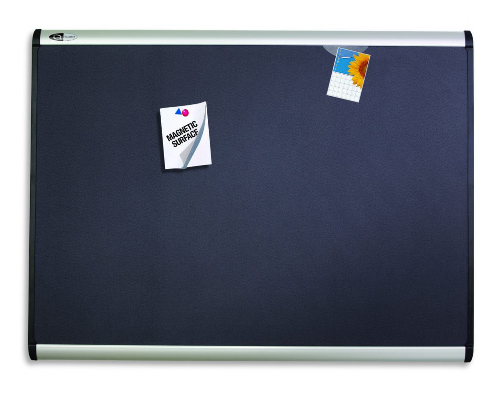 Quartet® Prestige Plus® Fabric Bulletin Board, 4' x 3' ACCO