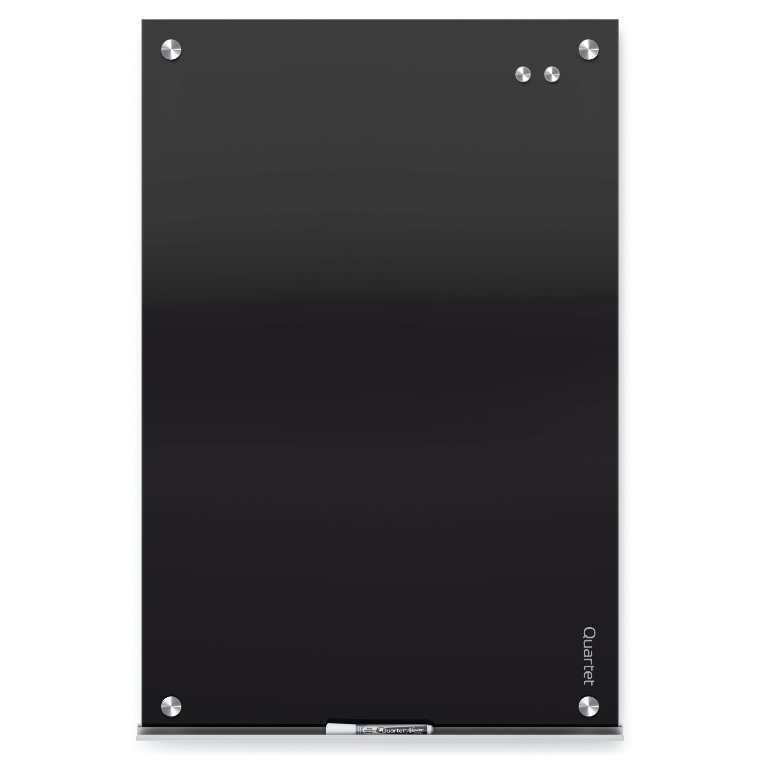 Quartet® Infinity™ Glass DryErase Board, Black, 6' x 4