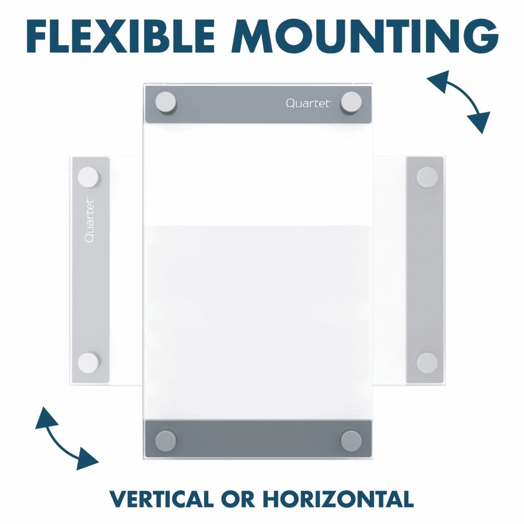 Quartet® Infinity™ Customizable Glass DryErase Board, 48” x