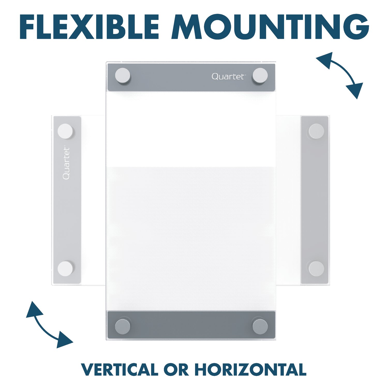 Quartet® Infinity™ Customizable Glass DryErase Board, 48” x