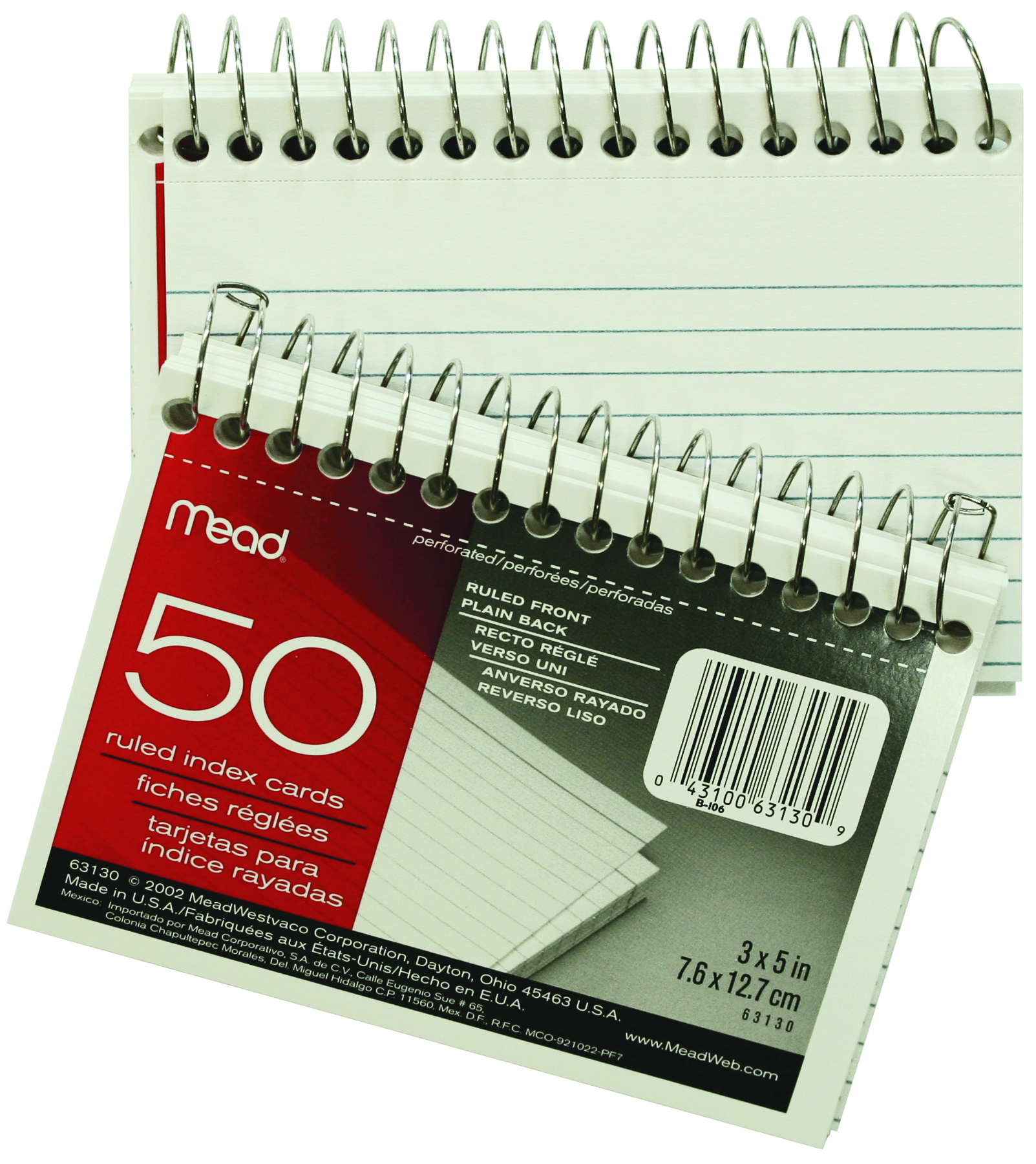 mead index card binder Amazon.com : Mead Index Cards, 3