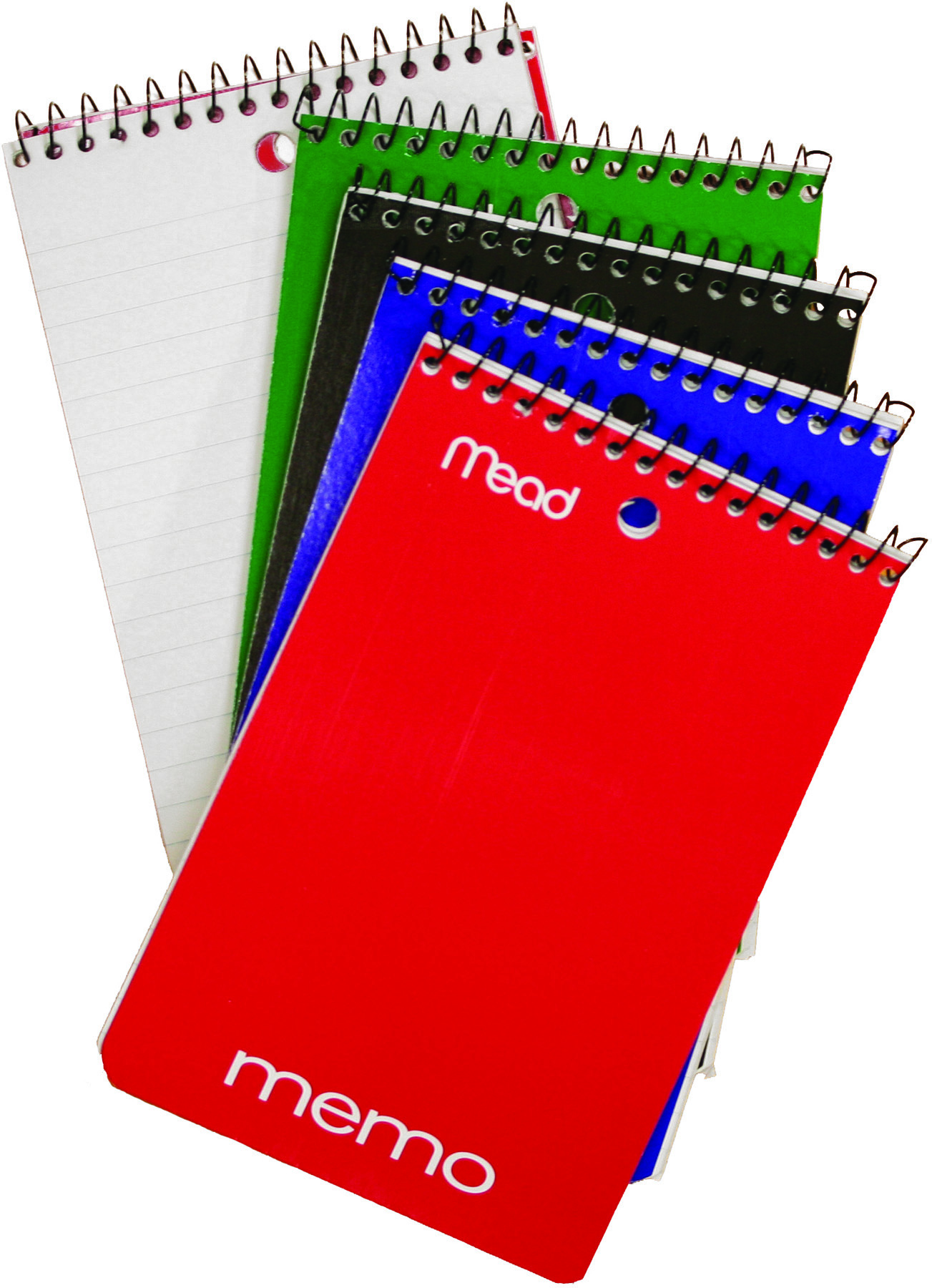 Mead Wirebound Memo Books - Open End - 5 pack - ACCO Canada