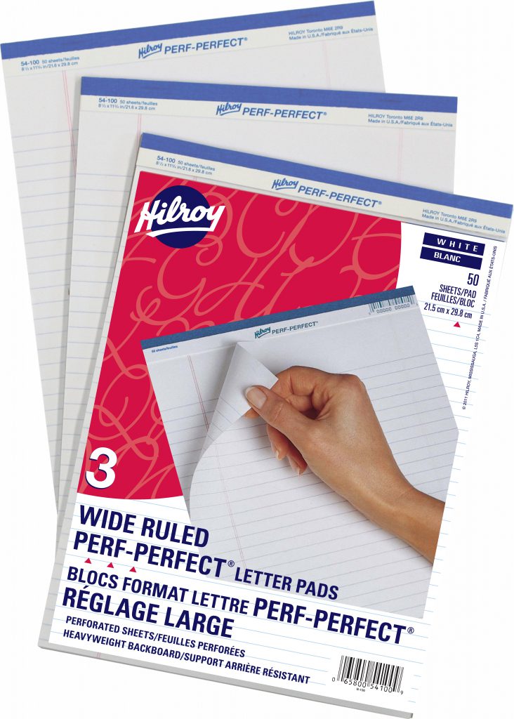 Perf Perfect Hilroy Perf-Perfect Pads - ACCO Canada