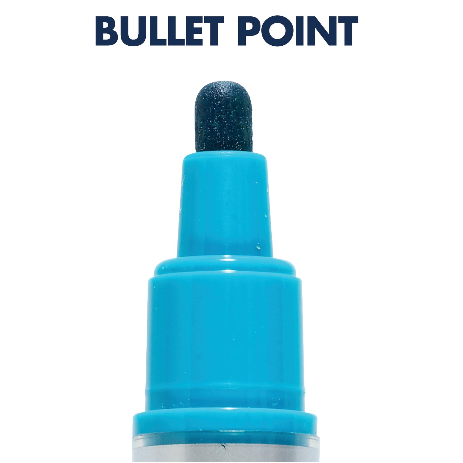 Quartet® Premium Glass Board Markers, Bullet Tip, Assorted 6Pack