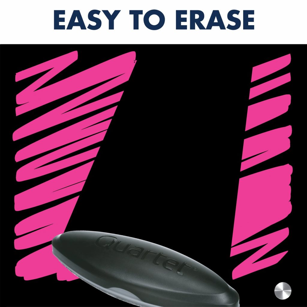 Quartet® Premium Glass Board DryErase Markers, White and Neon ACCO