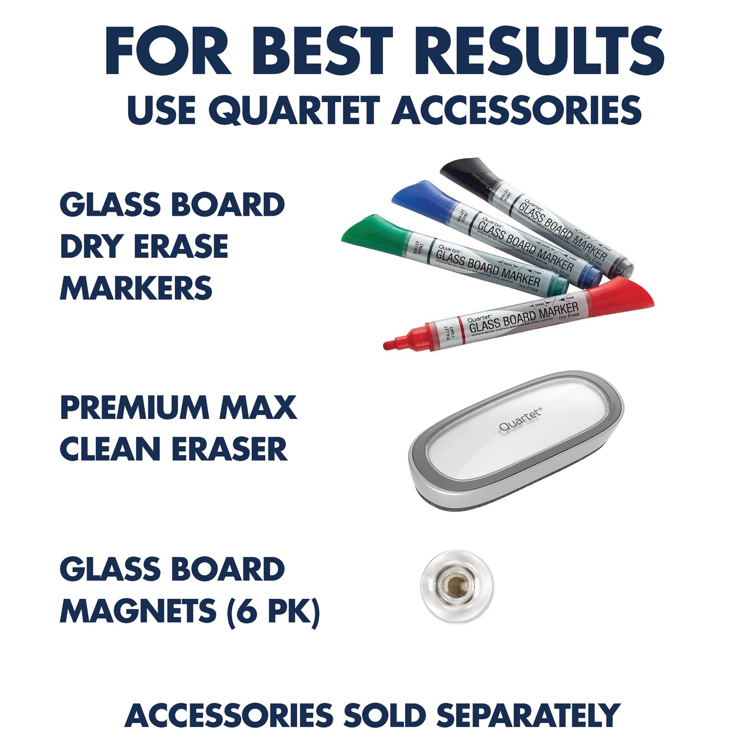 Quartet® Brilliance Glass DryErase Boards, 48" x 36" ACCO